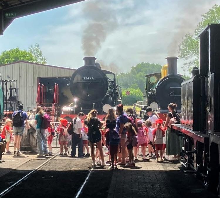 1st Shirley Rainbows’ first trip to the Bluebell Railway – 21st June 2025